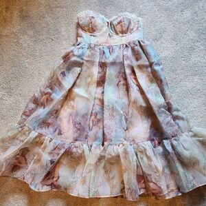 Selkie Mucha Corset Dress *altered*